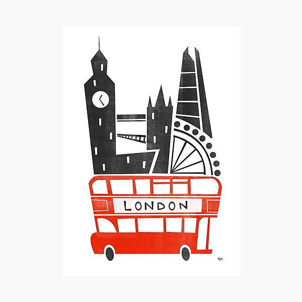 London bus Photographic Print