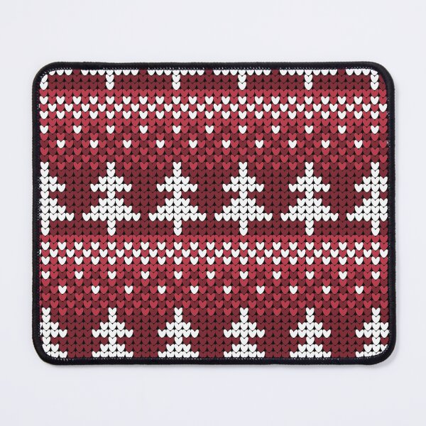 Item preview, Abstract Winter Holiday Seamless Knitting Pattern with Christmas Trees. Christmas   Knitting Sweater Design. Wool Knitted Texture designed and sold by Victoria Riabov.