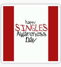 Singles awareness day Sticker
