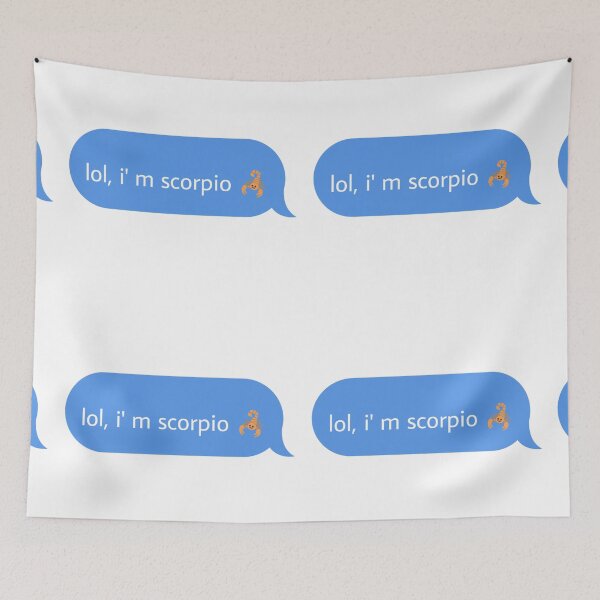 Item preview, lol I am scorpio designed and sold by Textcallout.