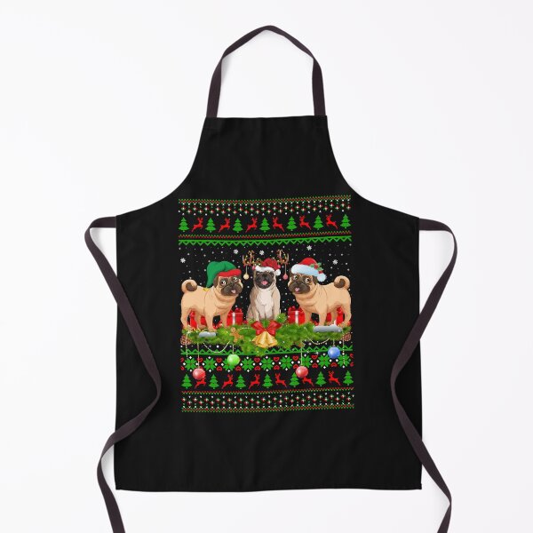 Item preview, Pug Dog Lover Xmas Lighting Santa Ugly Pug Christmas designed and sold by Nena12312.