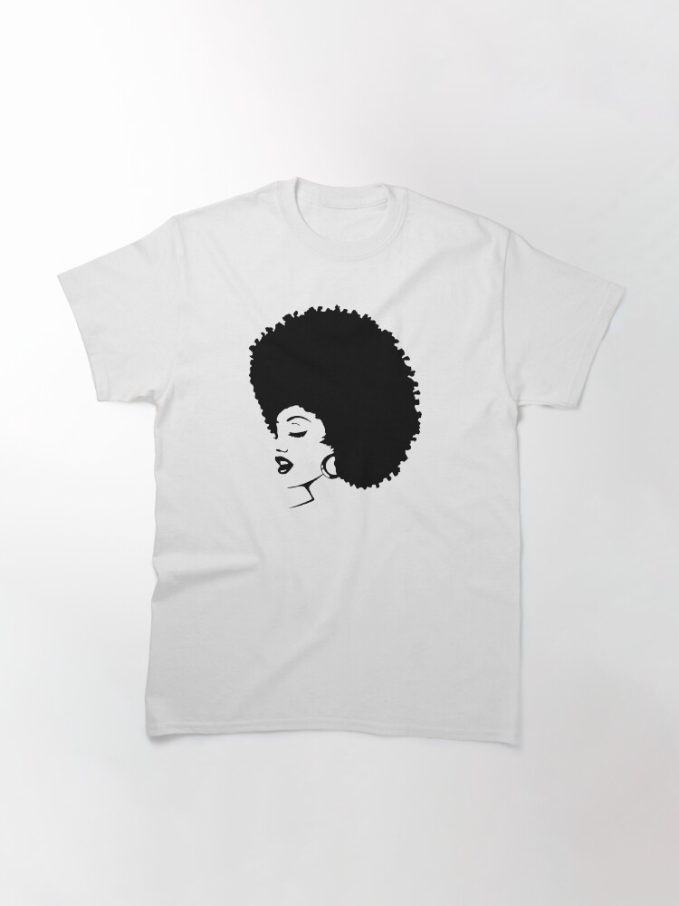 Thumbnail 3 of 7, Classic T-Shirt, Love Black Hair designed and sold by sourceoflife.