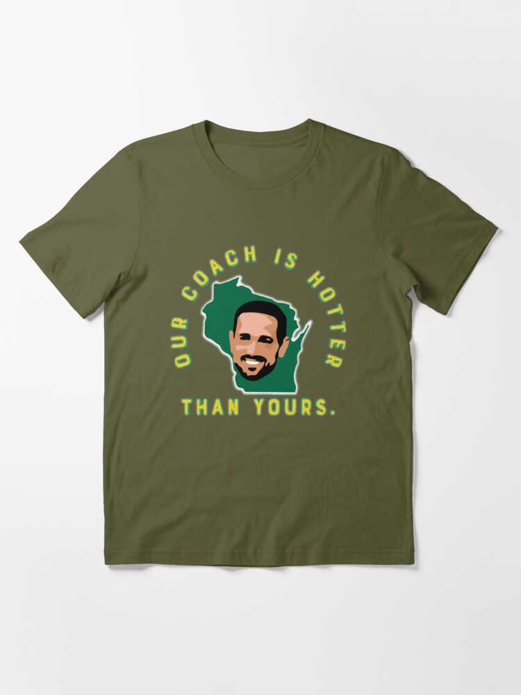 Aaron Rodgers 12 Our Coach is Hotter Than Yours Matt LaFleur Green Bay  Packers Tee Shirt, hoodie, sweater and long sleeve