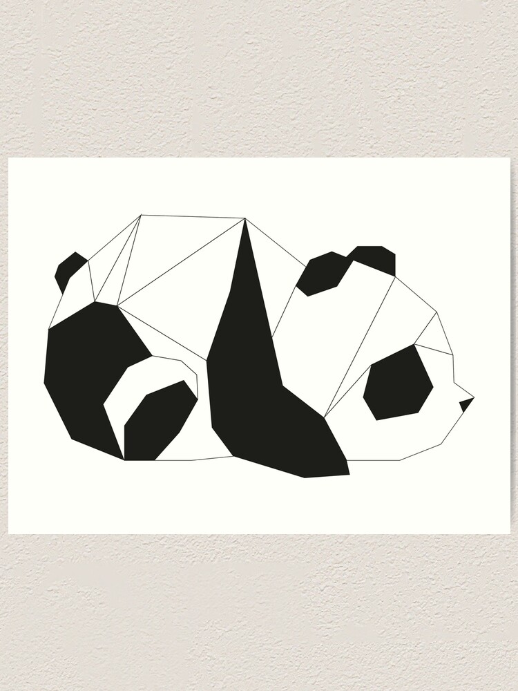 pics Panda Artwork Black And White redbubble