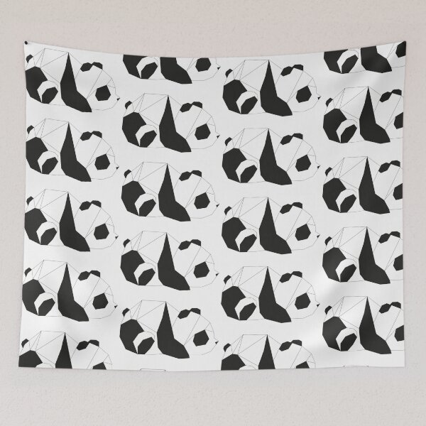 Item preview, Geometric panda designed and sold by Dubbelaar.