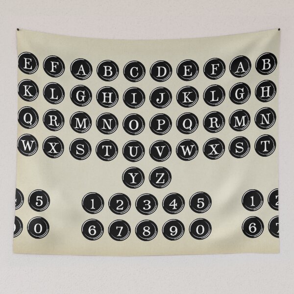 Item preview, Vintage typewriter letters and numbers designed and sold by LeAllureVintage.