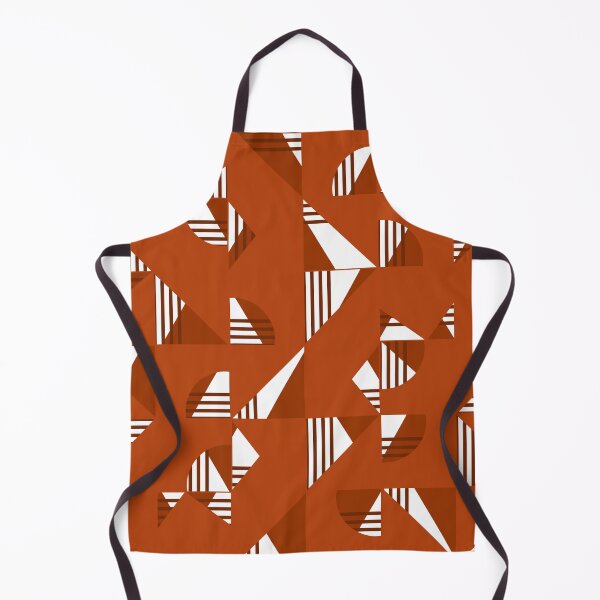 Artikelvorschau, Mid Century Modern Pattern, Brick Red entworfen und verkauft von bubblyshades.