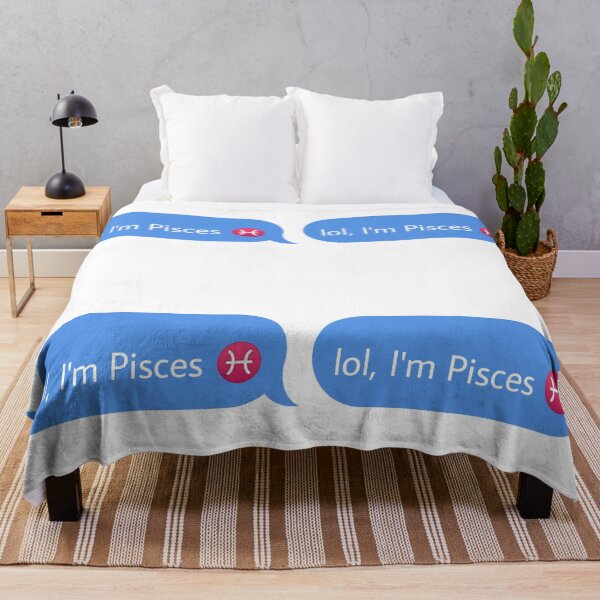 Item preview, lol I am Pisces designed and sold by Textcallout.