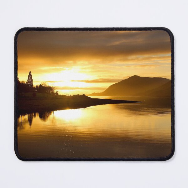 Item preview, Winter sunset on Loch Eil in Fort William, Scotland designed and sold by chiaravisuals.