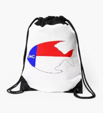 NC Angelfish Drawstring Bag