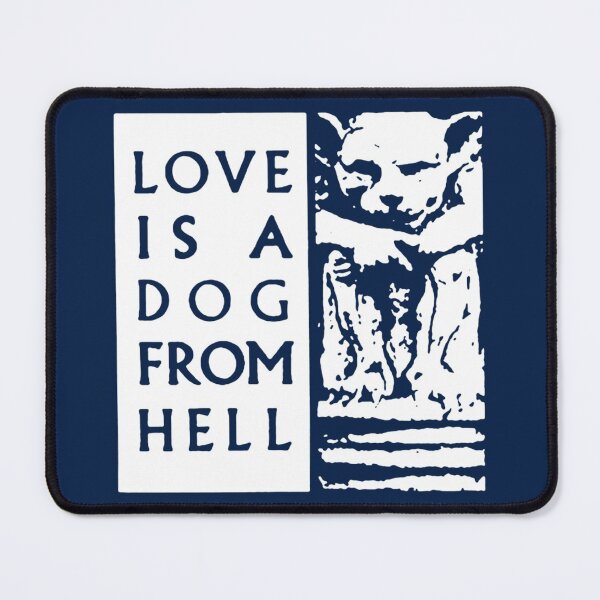 Item preview, Love is a dog from Hell  t shirt tee  bukowski   designed and sold by JohnsonGraham.