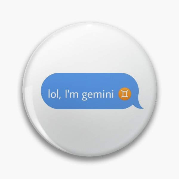 Item preview, lol I am gemini designed and sold by Textcallout.