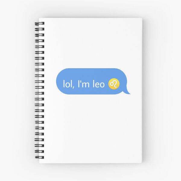 Item preview, lol I am leo designed and sold by Textcallout.