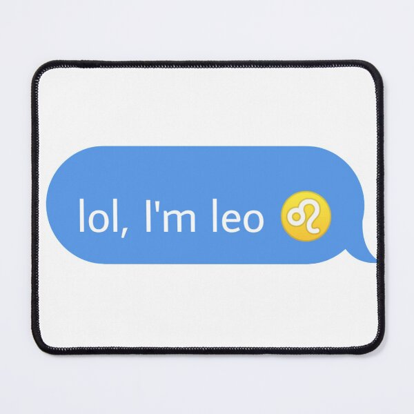 Item preview, lol I am leo designed and sold by Textcallout.