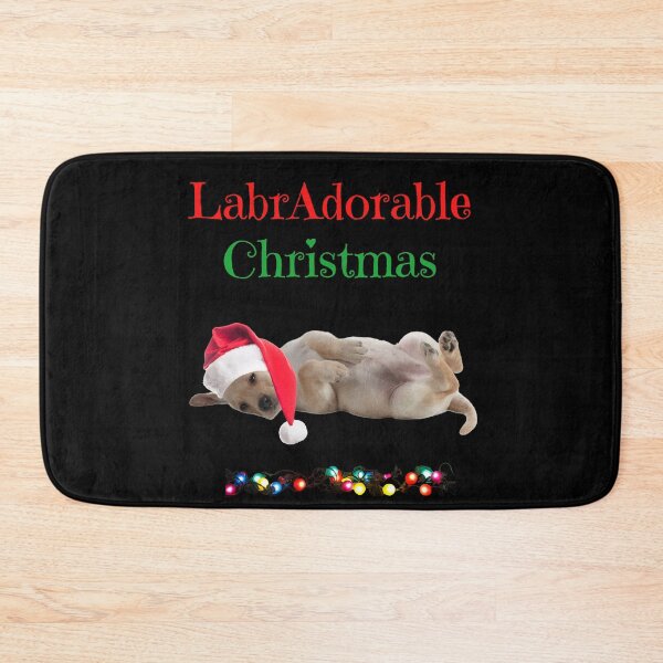 Item preview, Labradorable Christmas. Yellow Lab Puppy designed and sold by trendingatees.