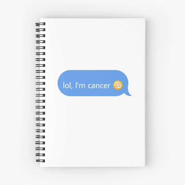 Item preview, lol I am cancer designed and sold by Textcallout.