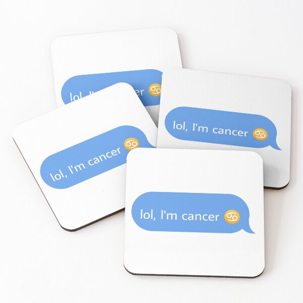 Item preview, lol I am cancer designed and sold by Textcallout.