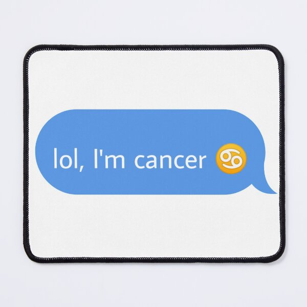 Item preview, lol I am cancer designed and sold by Textcallout.