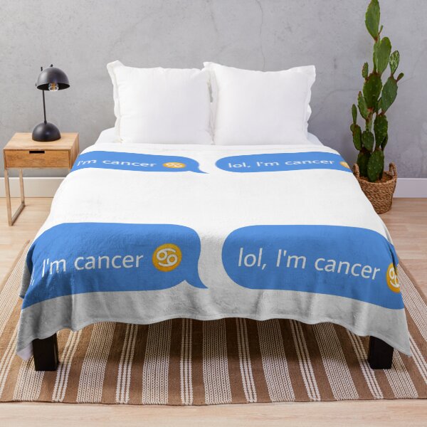 Item preview, lol I am cancer designed and sold by Textcallout.