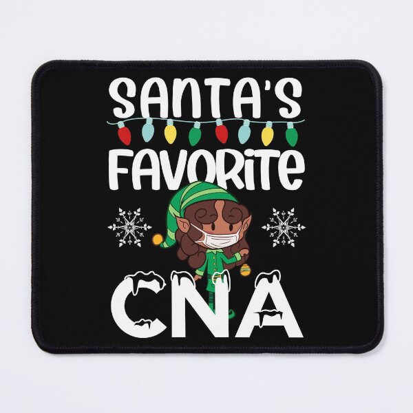 Artikelvorschau, Weihnachtsmanns Lieblings-CNA, CNA Nurse Christmas Crew entworfen und verkauft von WOW TeesAndThings.