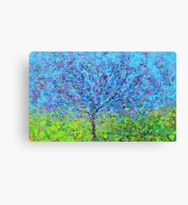 pink and purple tree Canvas Print