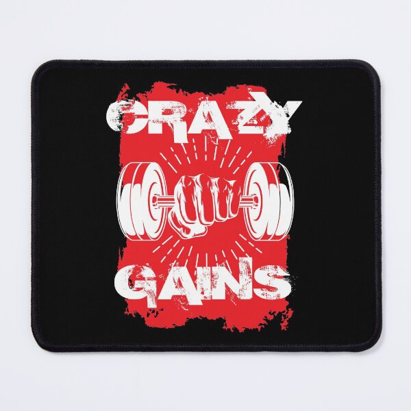 Item preview, Crazy gains - Nothing beats the feeling of power that weightlifting, powerlifting and strength training it gives us! A beautiful vintage design representing body positivity! designed and sold by crazycollective.