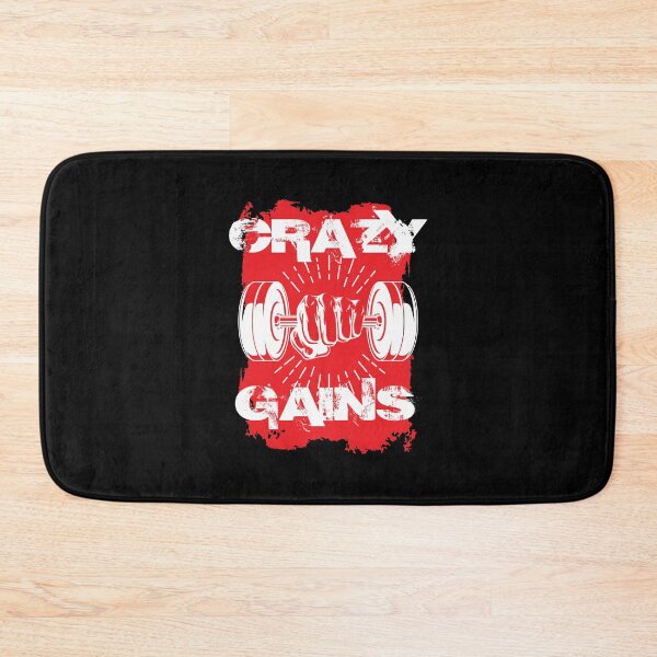 Item preview, Crazy gains - Nothing beats the feeling of power that weightlifting, powerlifting and strength training it gives us! A beautiful vintage design representing body positivity! designed and sold by crazycollective.