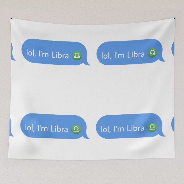 Item preview, lol I am libra designed and sold by Textcallout.