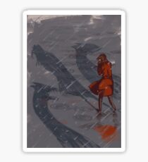 On you will go. Sticker