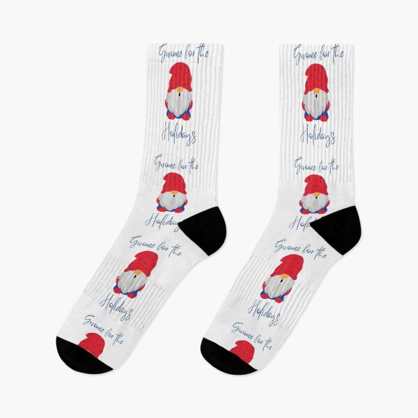 Item preview, American Christmas Gnome and Quote: «Gnome For The Holidays» designed and sold by fowons.