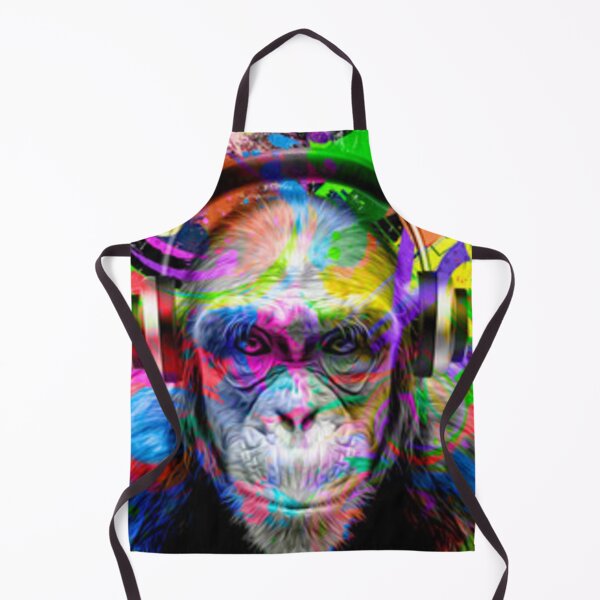 Item preview, Colorful artistic monkey designed and sold by Dbanksdesign.