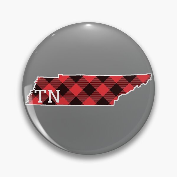 Item preview, TN Tennessee State Map Buffalo Plaid Christmas TN Tennessee Gear designed and sold by DynamicDesign.