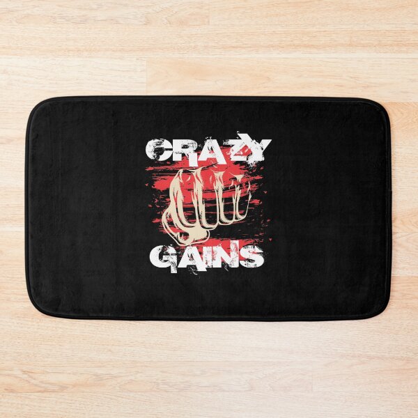 Item preview, Crazy gains - Nothing beats the feeling of power that weightlifting, powerlifting and strength training it gives us! A beautiful vintage design representing body positivity! designed and sold by crazycollective.