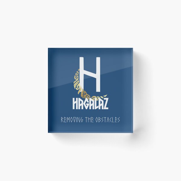 Item preview, Elder Futhark "HAGALAZ" Rune designed and sold by LilysGoodies.