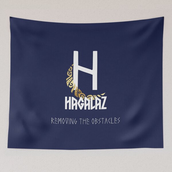 Item preview, Elder Futhark "HAGALAZ" Rune designed and sold by LilysGoodies.