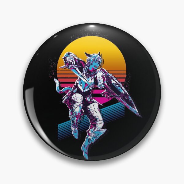 Item preview, Paladin - FFXIV *80s retro* designed and sold by MyRetroArt.