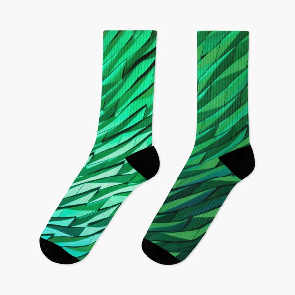 Item preview, Green, black, yellow, and white abstract pattern photographed as part of the Titanic Visitor Centre in Belfast designed and sold by Drew McAvoy.