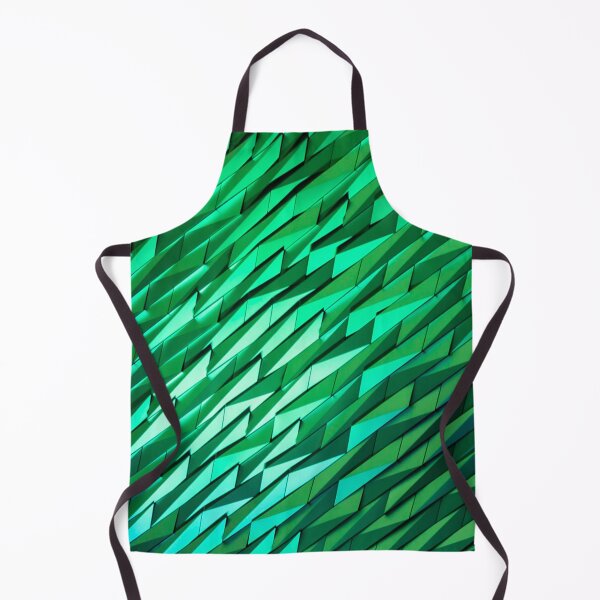 Item preview, Green, black, yellow, and white abstract pattern photographed as part of the Titanic Visitor Centre in Belfast designed and sold by Drew McAvoy.