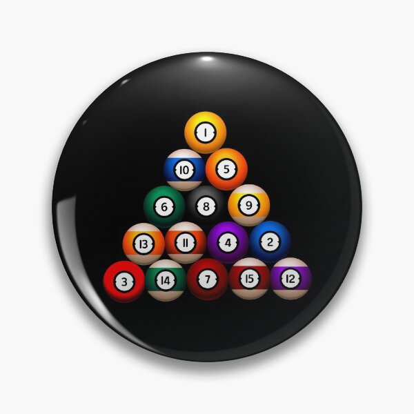 Aperçu de l'œuvre JEU DE BILLARD À HUIT BALLES créée et vendue par diego75bcn.