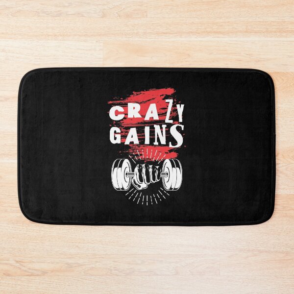Item preview, Crazy gains - Nothing beats the feeling of power that weightlifting, powerlifting and strength training it gives us! A beautiful vintage design representing body positivity! designed and sold by crazycollective.