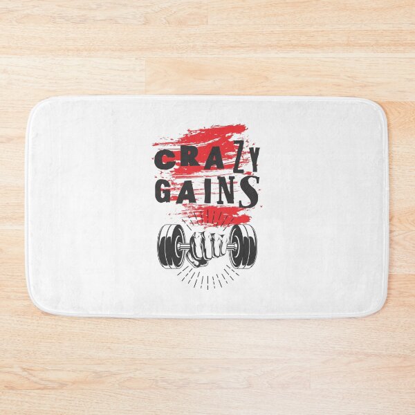 Item preview, Crazy gains - Nothing beats the feeling of power that weightlifting, powerlifting and strength training it gives us! A beautiful vintage design representing body positivity! designed and sold by crazycollective.
