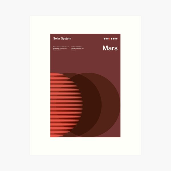 Item preview, Mars designed and sold by Alejandro Omist Sancho.