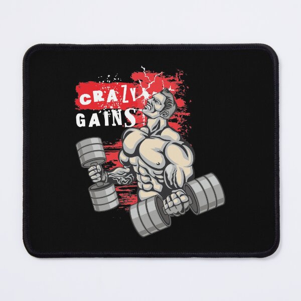 Item preview, Crazy gains - Nothing beats the feeling of power that weightlifting, powerlifting and strength training it gives us! A beautiful vintage design representing body positivity! designed and sold by crazycollective.
