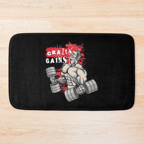Item preview, Crazy gains - Nothing beats the feeling of power that weightlifting, powerlifting and strength training it gives us! A beautiful vintage design representing body positivity! designed and sold by crazycollective.