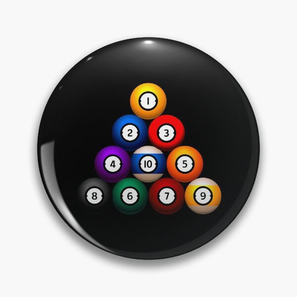 Aperçu de l'œuvre JEU DE BILLARD À DIX BALLES créée et vendue par diego75bcn.