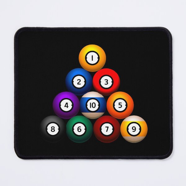 Item preview, TEN BALL BILLIARD GAME designed and sold by diego75bcn.