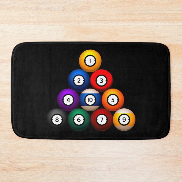Item preview, TEN BALL BILLIARD GAME designed and sold by diego75bcn.