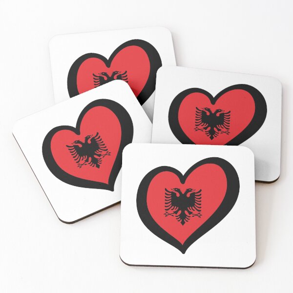 Item preview, Eurovision-style Heart - Albania designed and sold by kyri-and-yv.