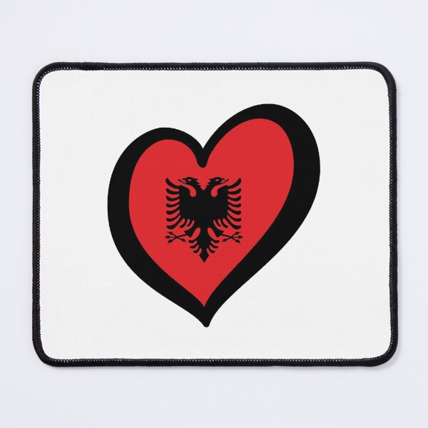 Artikelvorschau, Herz im Eurovisionsstil - Albanien entworfen und verkauft von kyri-and-yv.