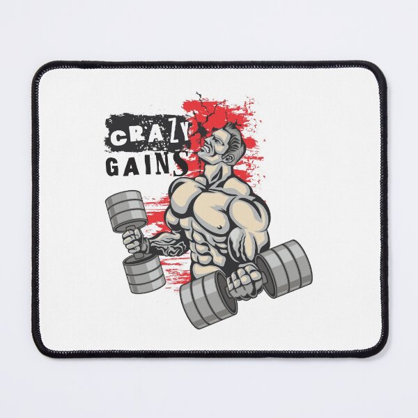Item preview, Crazy gains - Nothing beats the feeling of power that weightlifting, powerlifting and strength training it gives us! A beautiful vintage design representing body positivity! designed and sold by crazycollective.